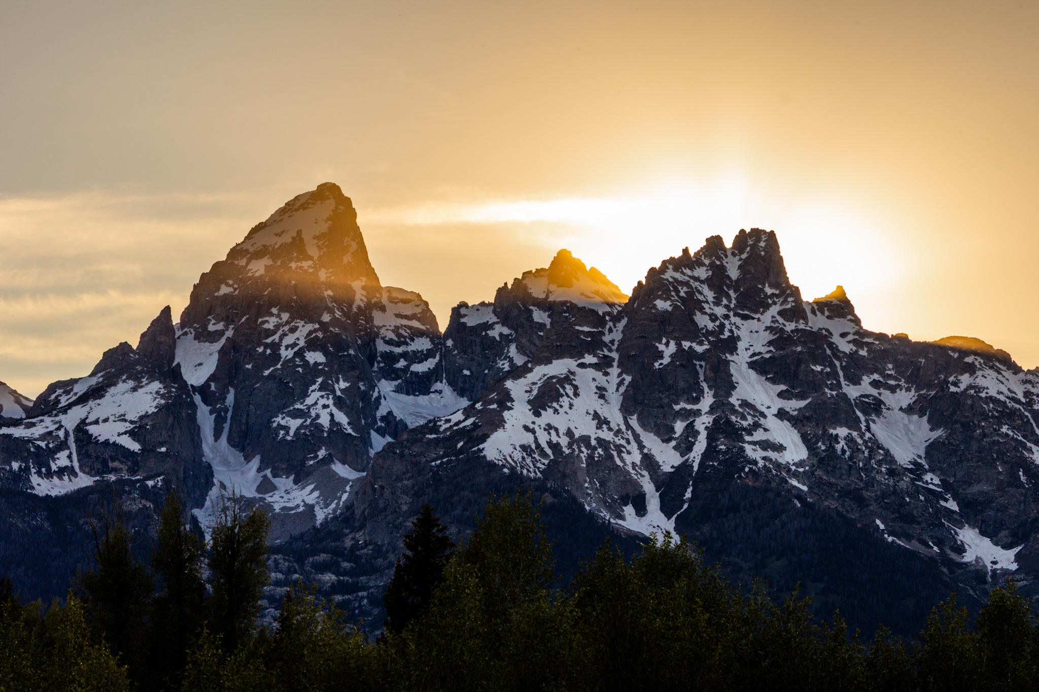 Mormon Row barn with Teton range