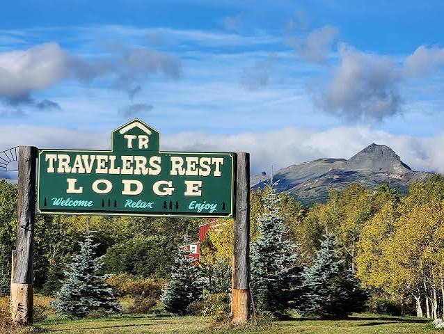 East Glacier railway town near Two Medicine and Glacier National Park