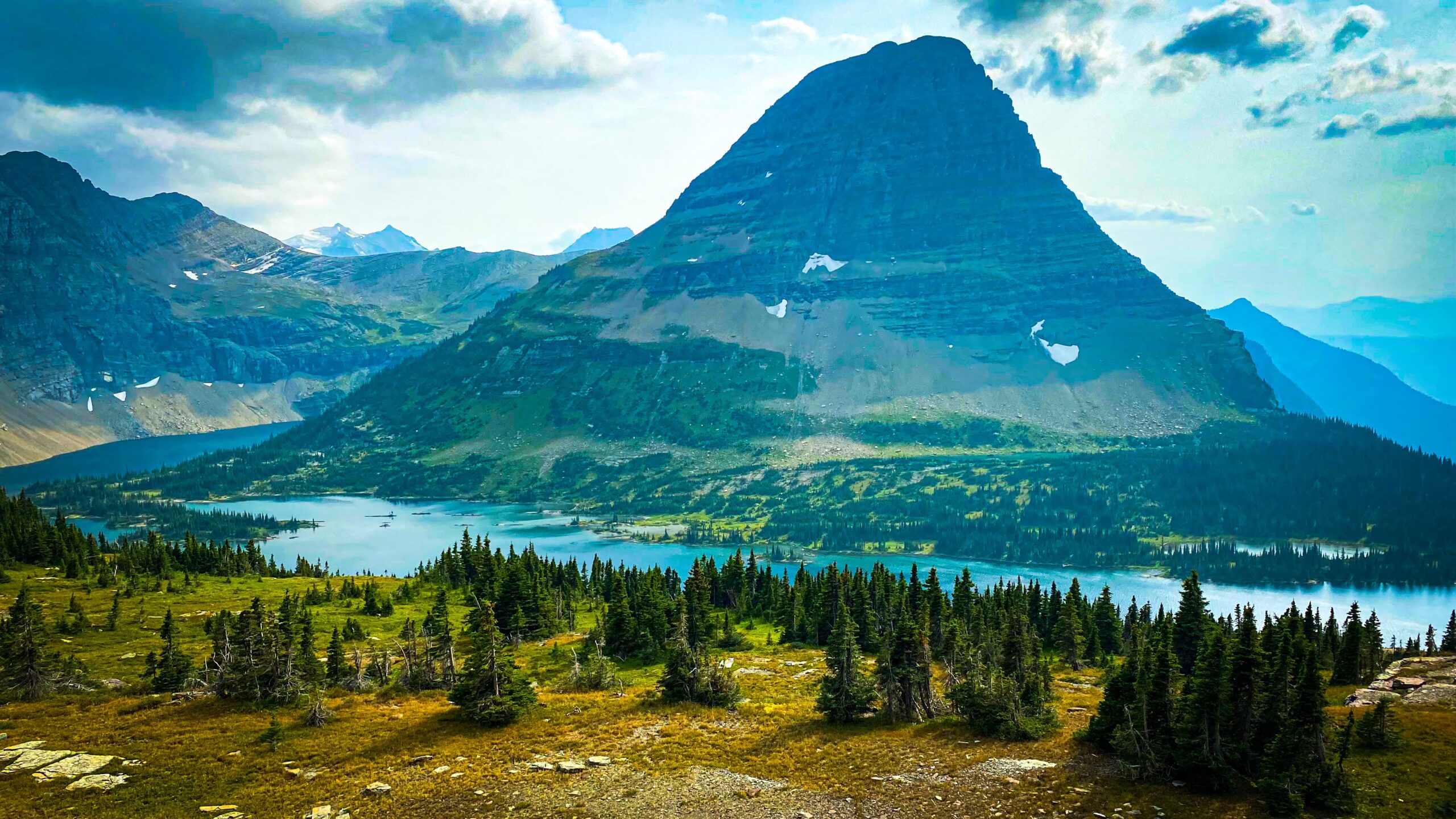 Hidden Lake from Logan Pass in Glacier National Park