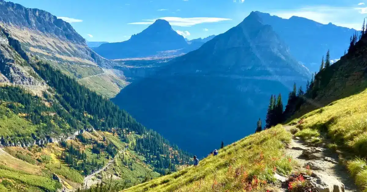 Highline Trail along the Garden Wall in Glacier National Park