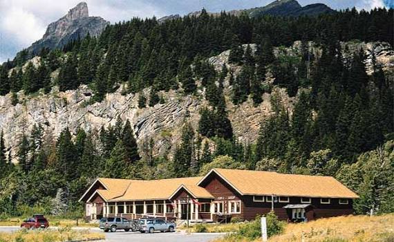 Rising Sun Motor Inn and cabins on St. Mary Lake Glacier National Park