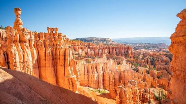 The Bryce Canyon amphitheater from the rim