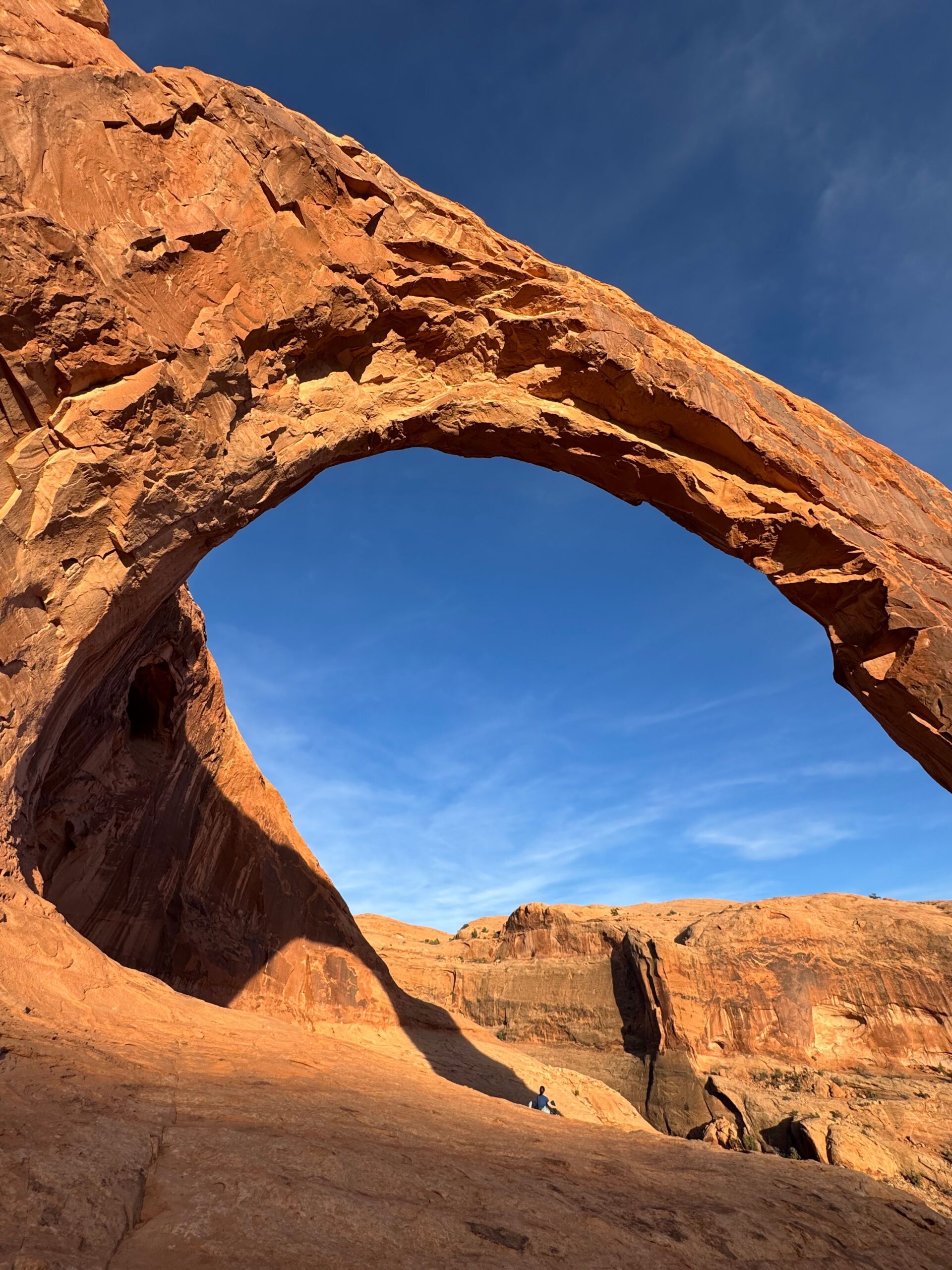 Corona Arch on BLM land near Moab, Utah