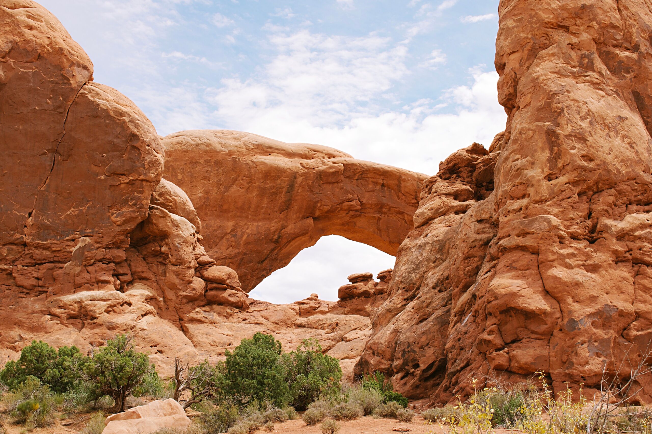 The Windows section of Arches National Park
