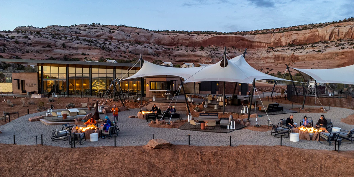 ULUM Moab luxury glamping tents
