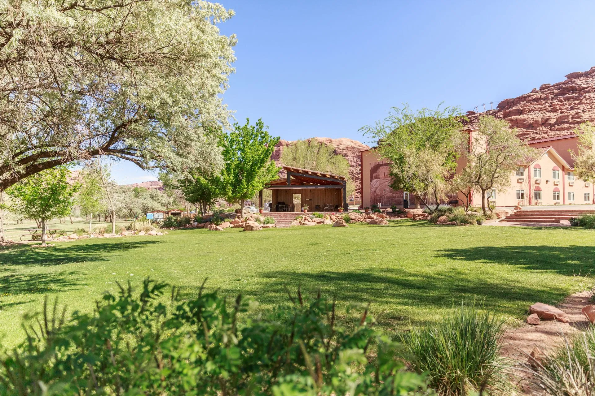 Aarchway Inn north of Moab, Utah
