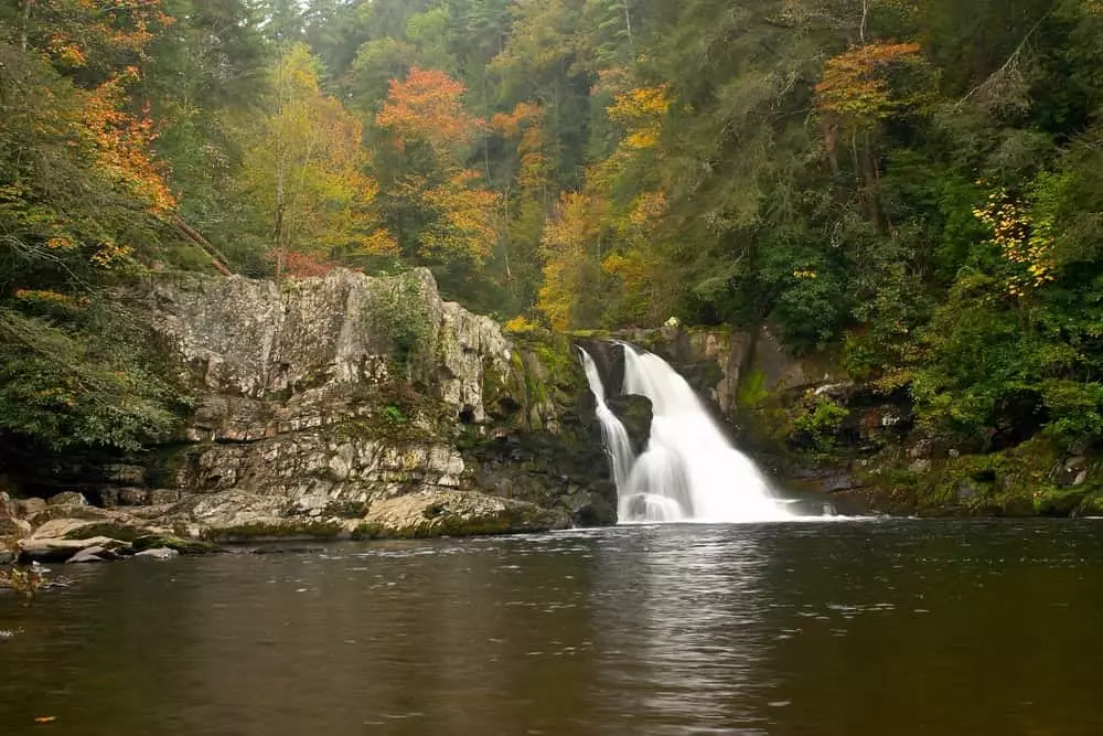 Abrams Falls in Great Smoky Mountains National Park