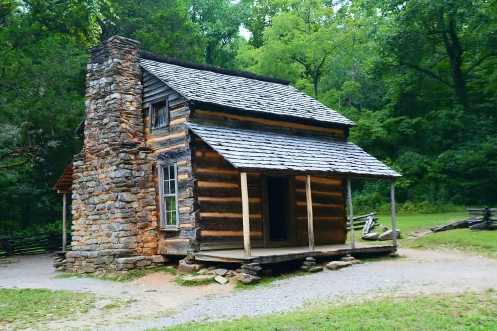 John Oliver Cabin in Cades Cove, Great Smoky Mountains National Park